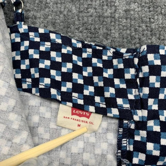 Womens Levis Checkerboard Danny Mini Dress Size Medium - Picture 5 of 8